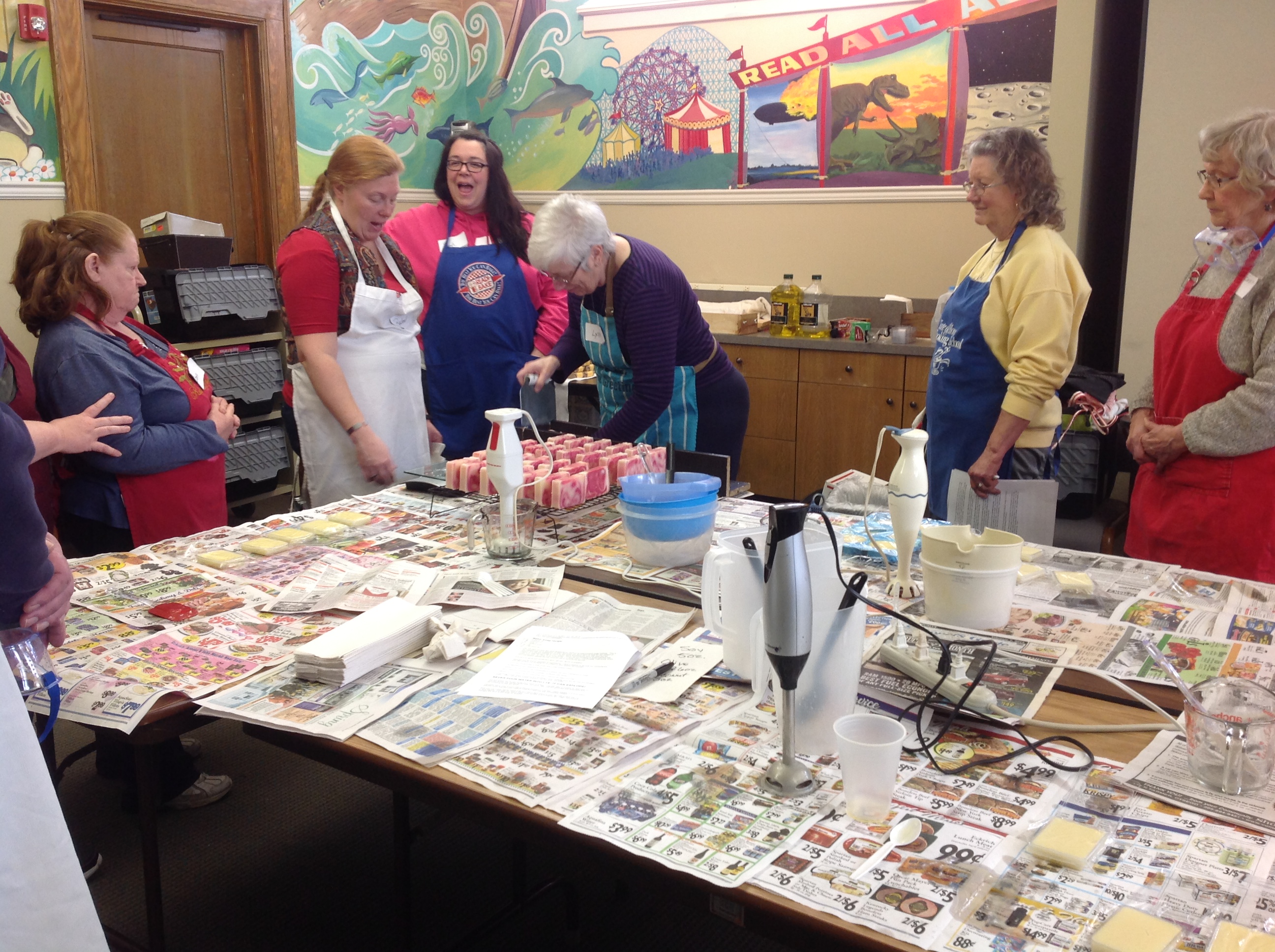 Make your own soap class with Rachel Sadowski!