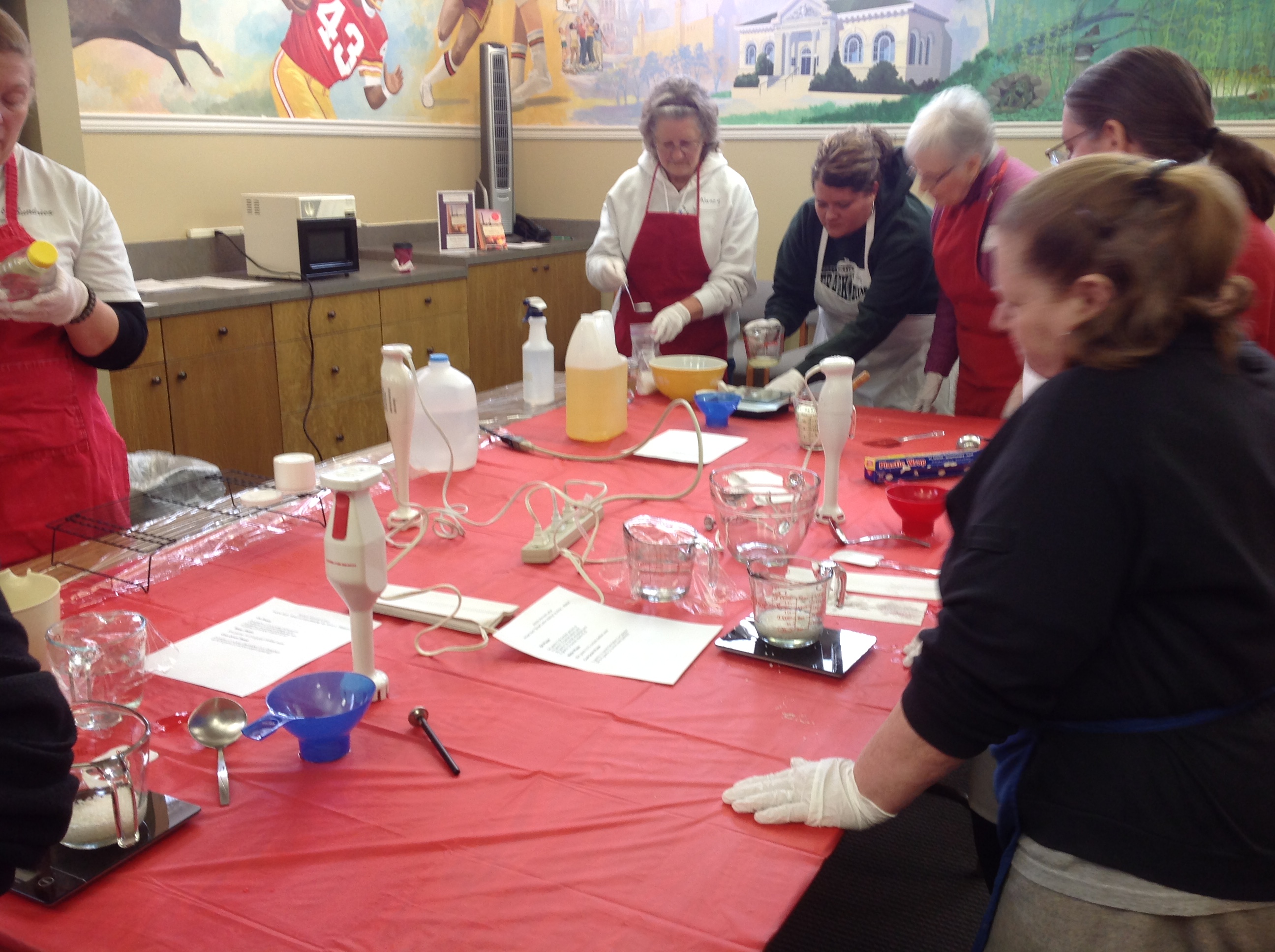 Make your own lotion class with Rachel Sadowski!