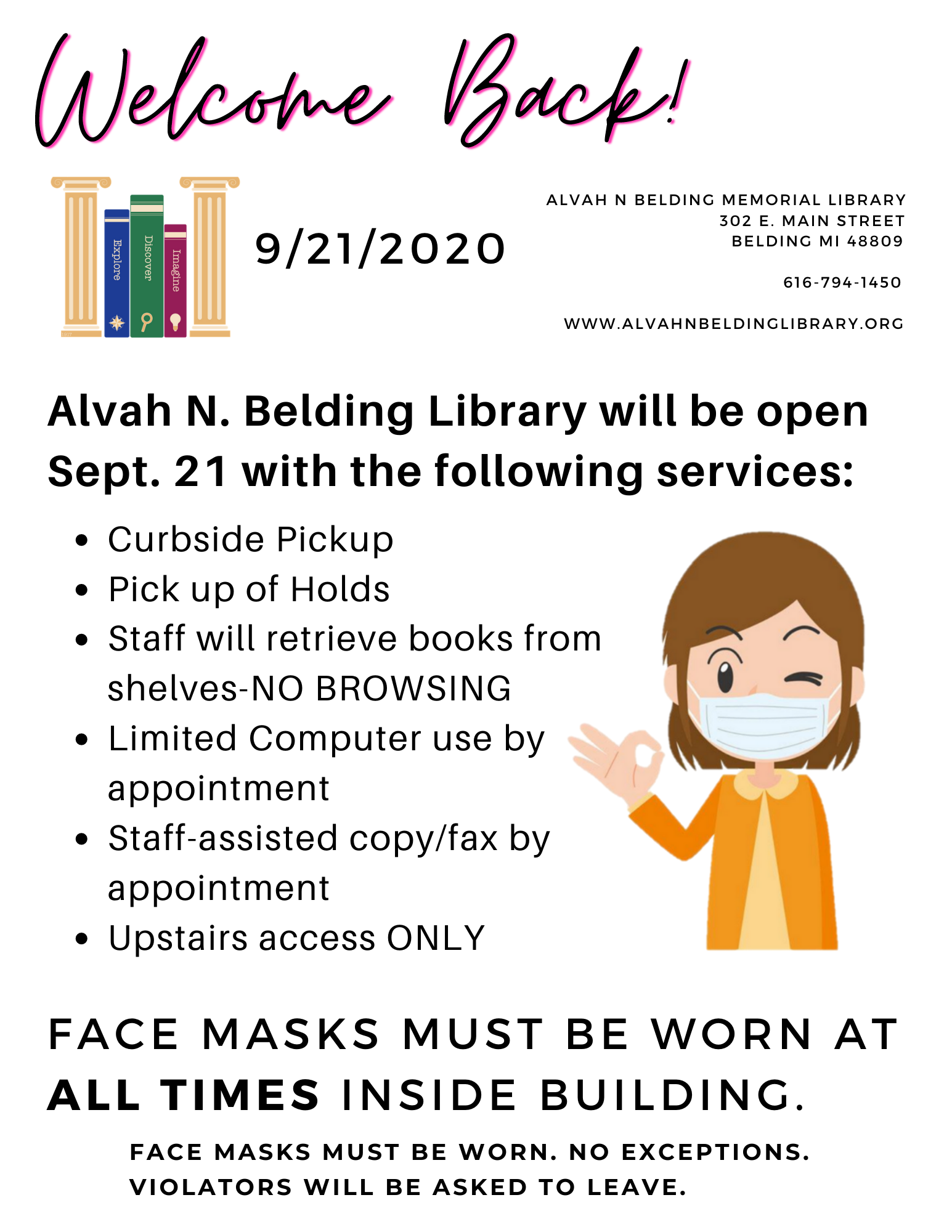 alvah n belding memorial library 302 e. main street belding mi 48809 616-794-1450 www.alvahnbeldinglibrary.org.png